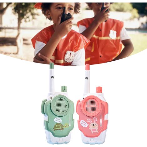 Radio jouet avec son clair et longue portée, talkie-walkie portable pour enfants, idéal pour une utilisation en extérieur, Type 1. (1/5)