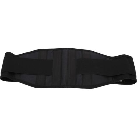 Ceinture lombaire auto-chauffante avec thérapie magnétique thermique, soutien lombaire pour hommes et femmes, taille XL, noire (1/5)