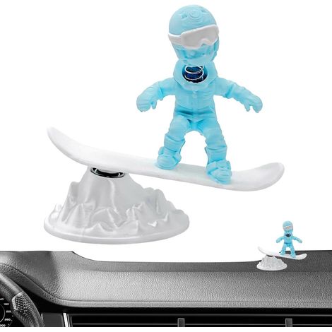 Figurines pour Tableau de Bord Figurines Amusantes Imprimées en 3D Décorations Auto Drift pour Tableau de Bord Pour Voiture Camion Van SUV Maison Bureau Étagère Armoire (1/5)