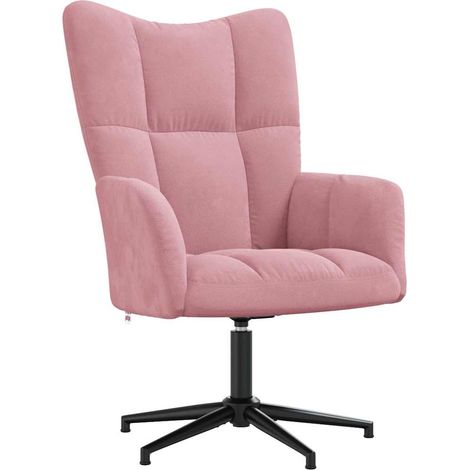 Relaxsessel Rosa Samt vidaXL (1/5)