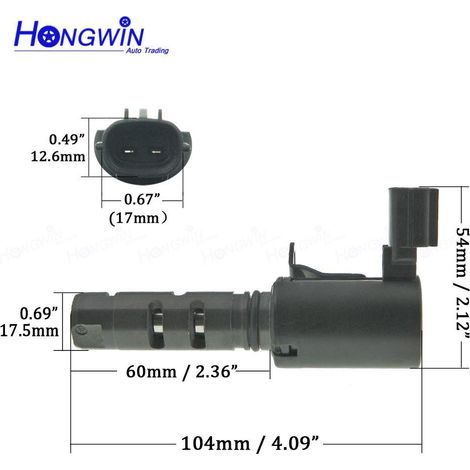 Convient pour la vanne de commande hydraulique à solénoïde VVT Hyundai Kia 24375-2G100 (1/4)