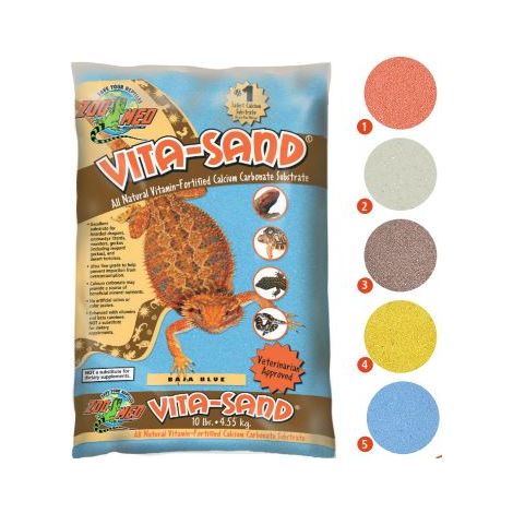Zoo Med Vita-Sand Arena con Vitaminas y Calcio