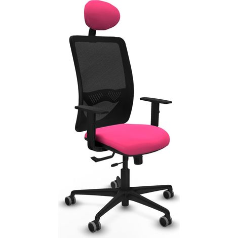 Siège de bureau piqueras y crespo Sila Zulema noir mousse haute qualité (1/2)