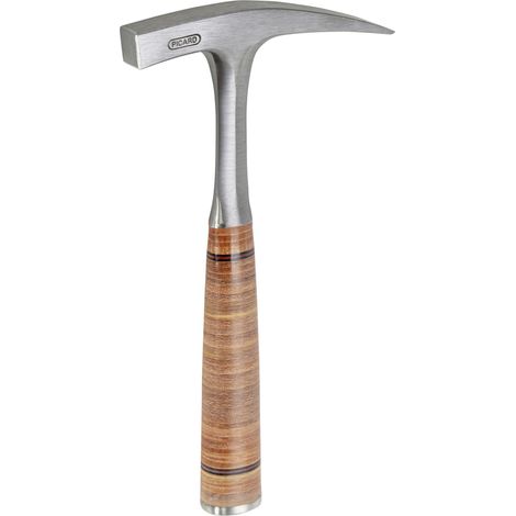 PICARD Ganzstahl Geologenhammer 500g mit Schneide und Ledergriff Nr. 761 1/2 (1/3)
