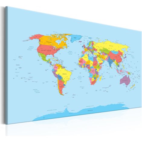 Quadro - Rainbow Geography - 90x60 (1/4)