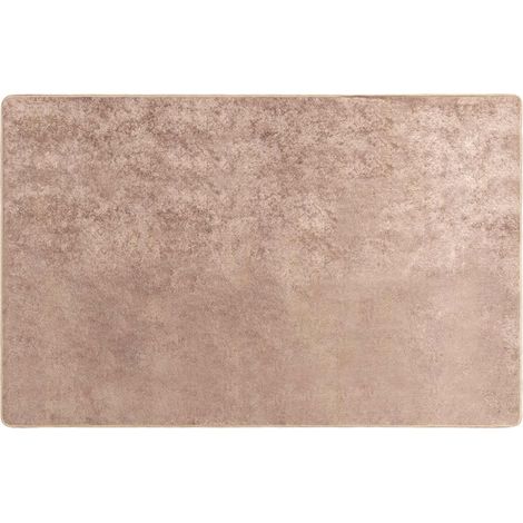 Rug Runner MARSA Sand 190 x 300 cm Polyester and PVC vidaXL