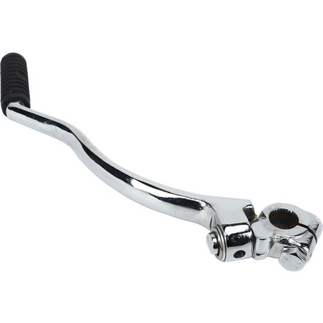 Jeffergarden Levier de démarrage 16mm levier de démarrage pliable robuste pour moto GS125 GN125 125cc 200cc 250cc moteur Dirt Bike (1/4)
