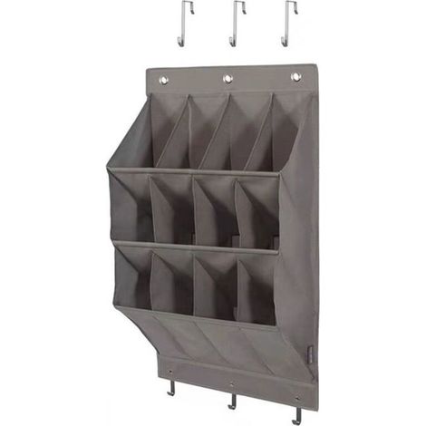 Bardusch - Organisateur de chaussures au-dessus de la porte, rangement de chaussures suspendu (1/4)