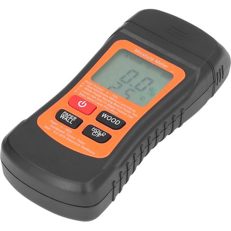 Digitales Feuchtigkeitsmessgerät mit Stiftsensor für Holz, Wand-Feuchtigkeitsdetektor, Holzhygrometer, intelligentes Thermometer, Feuchtigkeitsmesser (Batterie nicht enthalten) (1/5)