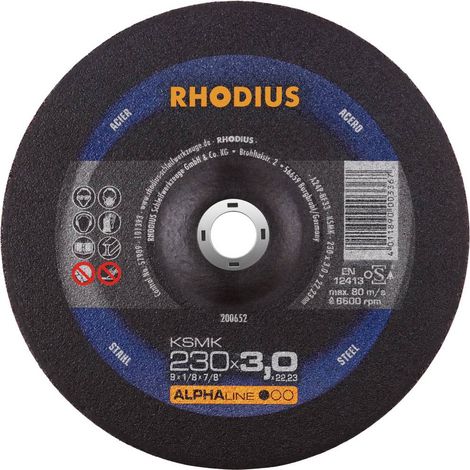 Disco da taglio Rhodius 230 mm standard