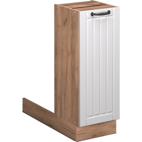 isola cucina Fame-Line, Bianco rustico, 30 cm senza piano di lavoro, Vicco (1/5)