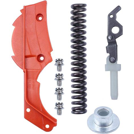 Couvercle de frein de chaîne/Ressort/Articulation du genou/Manchon de douille pour tronçonneuse Husqvarna 362 365 371 372 372XP 503764801/503 70 99-01 (1/5)