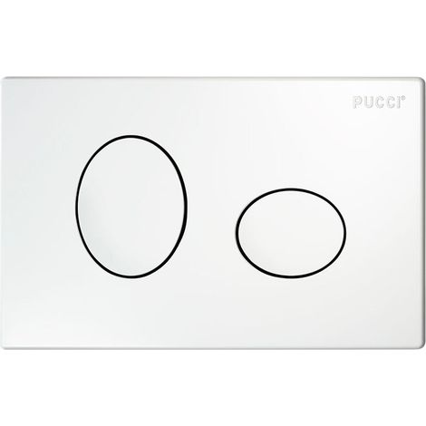 Placca Eco Modello "Ellisse" 4,7 Bianca (1/7)