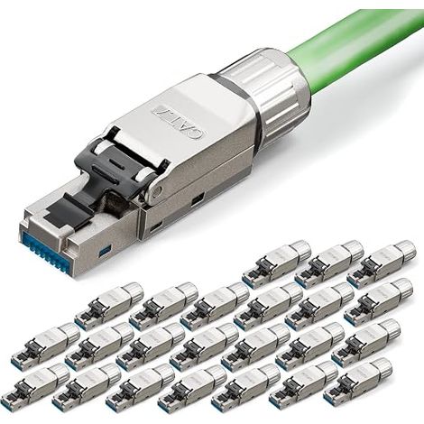 Blindé Connecteur RJ45 Sans Outil Cat7, 600 Mhz (1/5)