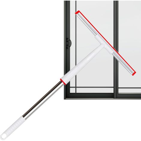 Raclette lave-vitres, pour sol, verre et vitres sans traces (1/5)