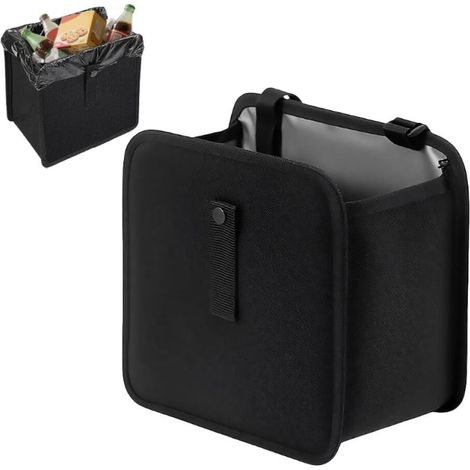 Poubelle de voiture, poubelle de voiture anti-fuite, poubelle pliable à suspendre,de sacs poubelle pour voyage en voiture