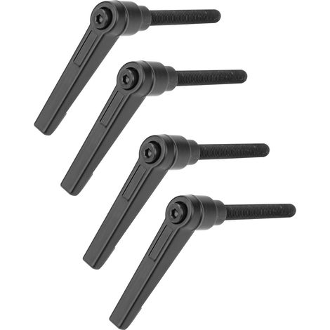 4 Poignées de Réglage en Métal pour Machines, Filetage M8 Mâle (50mm) - Lot de 4 (1/5)