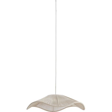 Light & Living - suspension - Rafa - beige - coton - Ø 50cm - E27 (1/4)