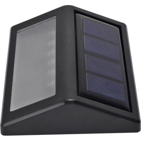 2pièces Lampe Solaire De Couloir Applique Murale Étanche Led Lampe Murale (1/5)