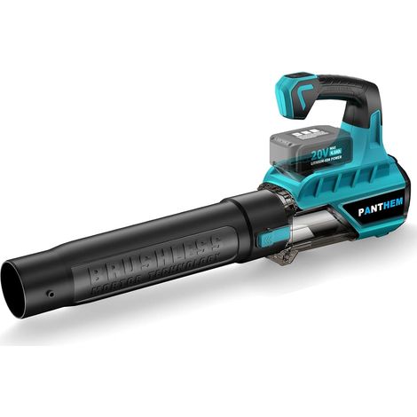 Souffleur Batterie Compatible avec 18V (sans Batterie) 80m/s Souffleur de Feuilles sans Fil, souffleur électrique Feuilles Mortes pour l'entretien de la pelouse, Le soufflage de la Neige (1/5)