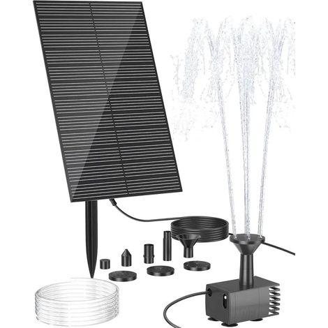 Pompes pour fontaines, pompes électriques pour fontaines, adaptées aux bassins, jardins, piscines, aquariums et cours. (1/5)