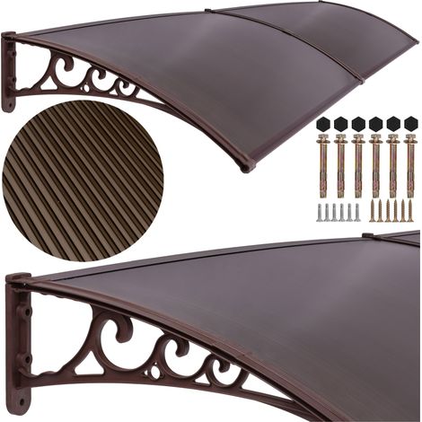 Tenda da sole in plastica Dako Duo 100x200 cm marrone