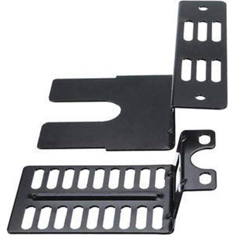 Support moteur (ensemble de 2 pièces) - Outil de barbecue en acier inoxydable, facile à assembler. (1/3)
