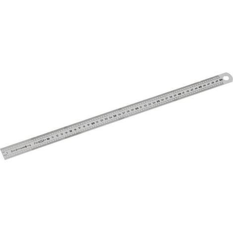Facom – Règle en acier inoxydable 300mm – Métrique – Largeur 30mm – Finition chrome pour précision