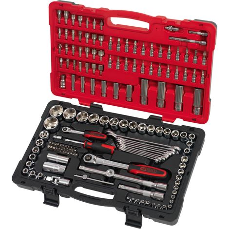 Set di bussole 1/4''-1/2'' ULTIMATE, 151 pezzi - KS TOOLS - 922.0751