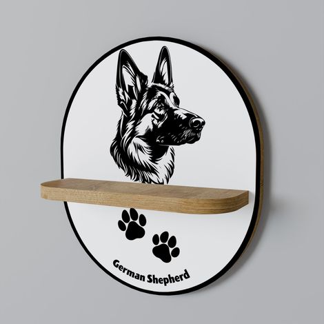 Mensola ovale GERMAN SHEPARD (1/5)
