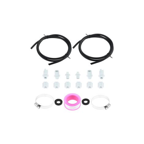 Kit de raccordement pour chlorinateur Hayward CL200 CL220 – Avec collier de serrage et clapet anti retour – Vanne de régulation
