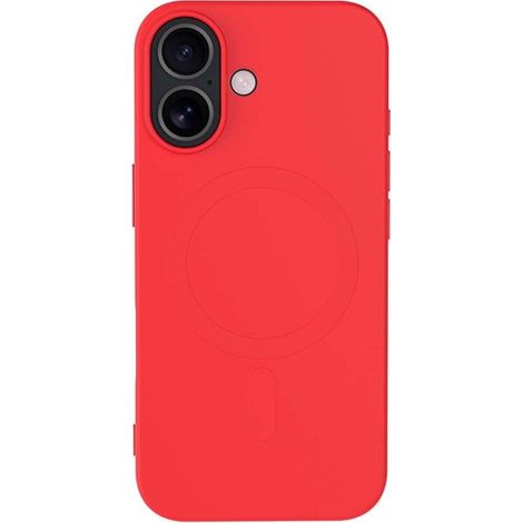 Étui MagSafe - iPhone 17 - Silicone - Rouge (1/4)
