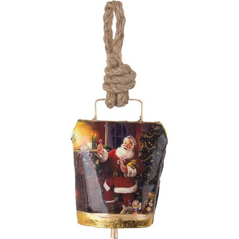 Pendaglio natalizio Bizzotto wendy campana tartan (1/4)