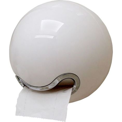Boîte à mouchoirs en plastique, forme originale de boule de bonbons, sans perforations. (1/5)