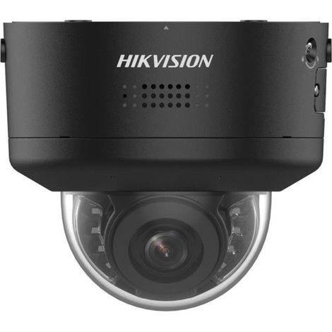 Caméra de Sécurité IP Hikvision Pro Dôme ColorVu PoE 8MP 2.812mm Extérieur IP66 - DS-2CD2787G2H-LIPTRZS2U/SL(2812)BLK (1/2)