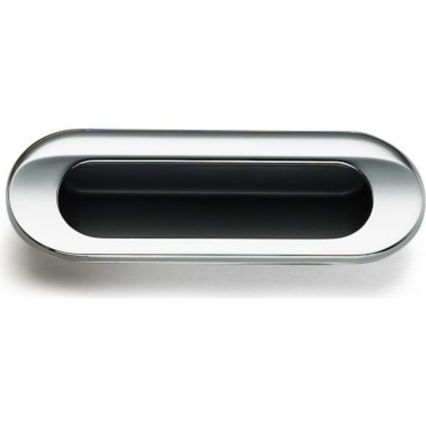 Poignée Flap 3930 - talla Chromé brillant/Peint en argenté. 110x96x40mm. 88x30mm. 12mm.