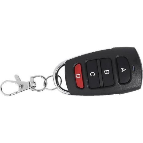 Duplicateur Télécommande - 315 Mhz Et 433,92 Mhz - 4 Canaux Copie Sans Ouverture Boîtier - Pour Porte De Garage Et Porte Électrique - 1 Pièce (1/4)
