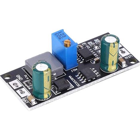 Module de Contrôleur de Panneau Solaire MPPT, Module de Chargeur de Batterie au Lithium Li-ion 1A 12V,Contrôleur de Charge Solaire pour Chargement de Voiture,Téléphone (1/5)