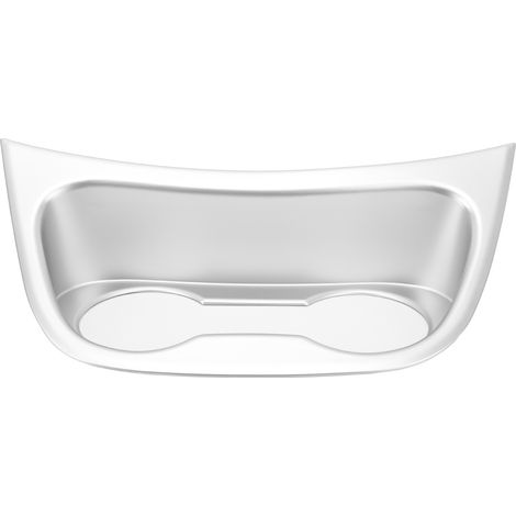 La baguette de finition du couvercle du porte-gobelet avant du Mercedes-Benz Vito W447 est électroplaquée mate, robuste et durable, élégante et esthétique, et peut remplacer la baguette de finition d' (1/5)