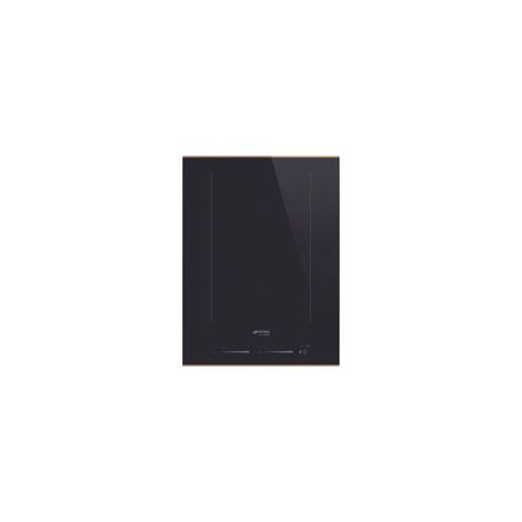 Table induction encastrable Smeg 38 cm SIM6323R 2 zones booster curseurs sensibles noir (1/5)