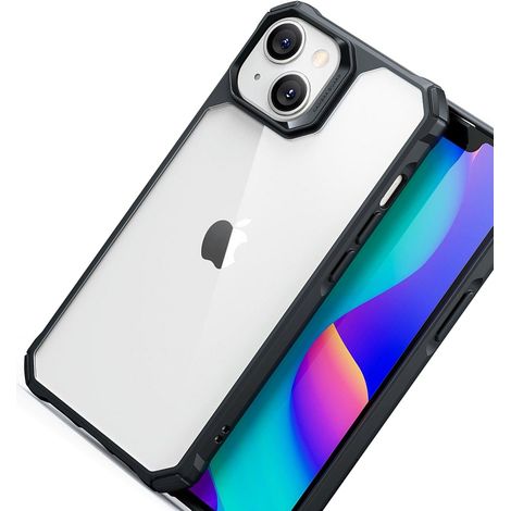 ESR AIR Schutzhülle für iPhone 14 Plus / 15 Plus, durchsichtig/schwarz (1/5)