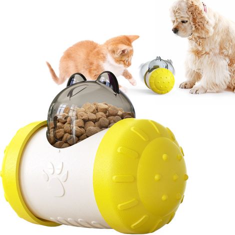 Jouet pour animaux de compagnie : une délicieuse balle tournante (1/5)