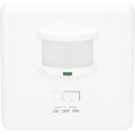YMYNY Detecteur de Mouvement pour Boîtier Electrique Øfi60 Compatible LED 1200W Max Installation à 3 Fils et Compatible LED (Détecteur de Mouvement)