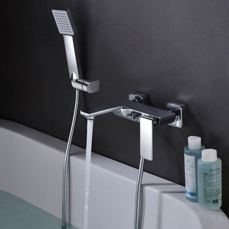 IMEX - grifo monomando ducha y bañera cromado