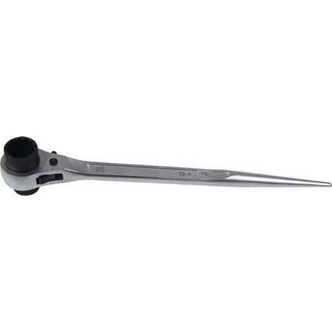 Chiave a cricchetto per ponteggi lunghezza totale 310 mm - L.310MM 19/22MM