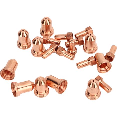 20 Pièces Buses en Laiton P1.3 pour Torche Plasma PT80 IPT‑80 PTM‑80, Électrodes Compatibles 52558 51311 (1/5)