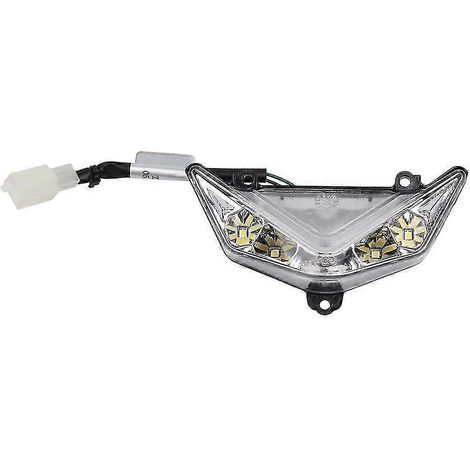 Klarer LED-Scheinwerfer für Motorräder (Fern-/Abblendlicht), kompatibel mit GPR125 und GPR150 (125 und 150)