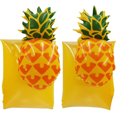 Bouées gonflables pour enfants Manchons ananas gonflables mignons Bouée de natation pour enfants Pour la plage, le lac, le parc aquatique, le jardin, la maison, les fêtes, les vacances, les voyages (1/5)