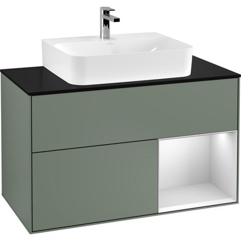 Villeroy & Boch F122MTGM Meuble sous-lavabo Finion F12 (1/2)