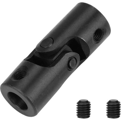 Cardan 10mm,Axe de Joint Universel,Joint Universel(ID:10mm/OD: 20mm) pour Moteur de Modèle RC,Tel Que Modèle d'avion,de Model Boat et de Robot etc ((ID:10mm/OD: 20mm)) (1/5)